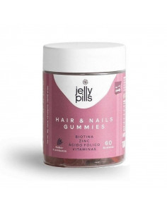 HAIR & NAILS 60 GUMMIES SABOR FRAMBUESA