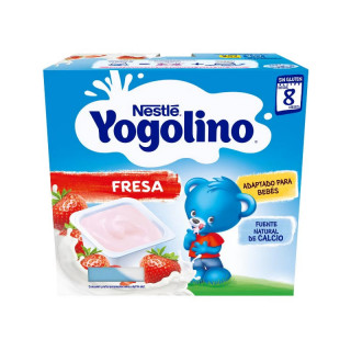 NESTLE YOGOLINO 4 ENVASES 100 G SABOR FRESA