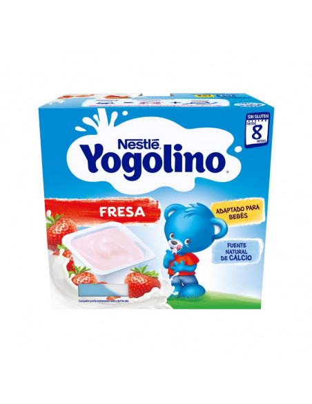 NESTLE YOGOLINO 4 ENVASES 100 G SABOR FRESA