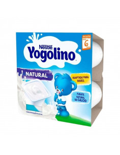 NESTLE YOGOLINO 4 TARRINAS 100 G SABOR NATURAL