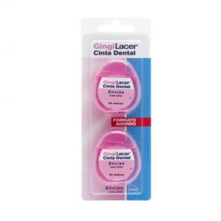 LACER GINGILACER CINTA DENTAL 2 UNIDADES 50 M PACK DUPLO