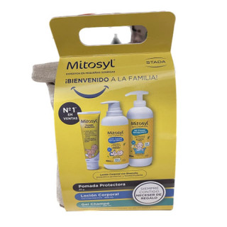 Mitosyl Pack Familiar Pomada + Loción + Gel-Champú – Kit cuidado bebé | Parafarmacia Cartagena 24h
