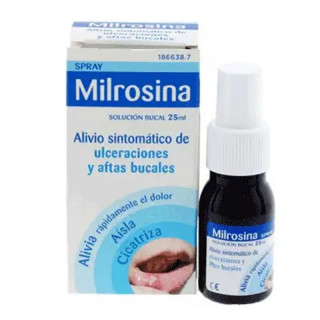 MILROSINA SPRAY SOLUCION BUCAL 25 ML