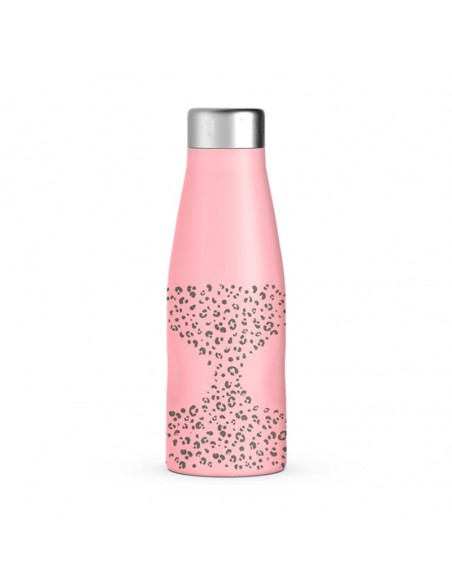 SUAVINEX BOTELLA ACERO INOX 500 ML JUNGLE ROSA