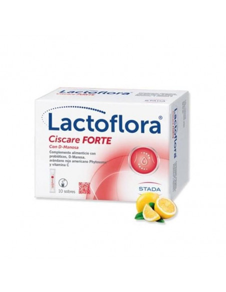 Lactoflora Ciscare Forte 10 Sobres Sabor Limon