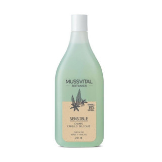 MUSSVITAL ESSENTIALS BOTANICS CHAMPU CABELLO SENSIBLE Y DELICADO 1 ENVASE 400 ML