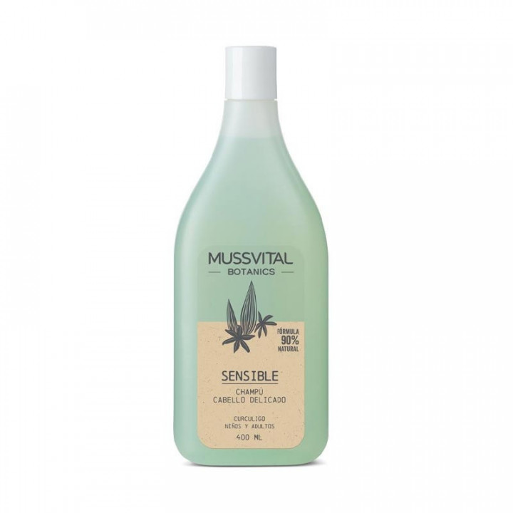 MUSSVITAL ESSENTIALS BOTANICS CHAMPU CABELLO SENSIBLE Y DELICADO 1 ENVASE 400 ML