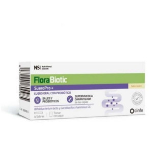 NS FLORABIOTIC SUEROPRO+ 6 SOBRES 5,135 G SABOR NEUTRO