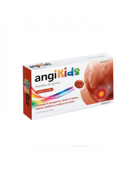 ANGIKIDS SABOR COLA 15 PASTILLAS DE GOMA