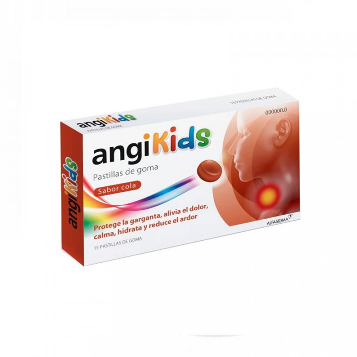ANGIKIDS SABOR COLA 15 PASTILLAS DE GOMA