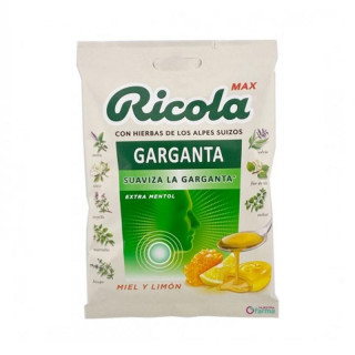 RICOLA MAX CARAMELOS 1 BOLSA 70 G SABOR MIEL Y LIMON