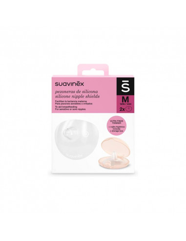SUAVINEX PEZONERA SUAVINEX SILICONA TALLA M 2 U