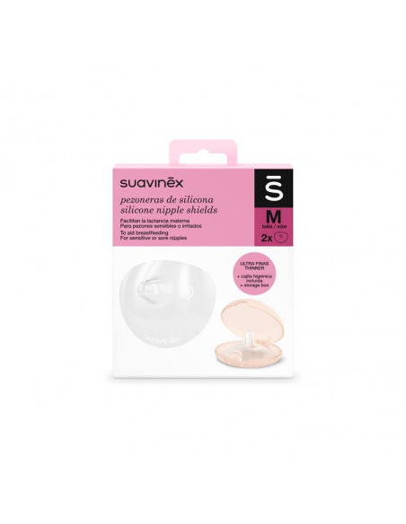 SUAVINEX PEZONERA SUAVINEX SILICONA TALLA M 2 U