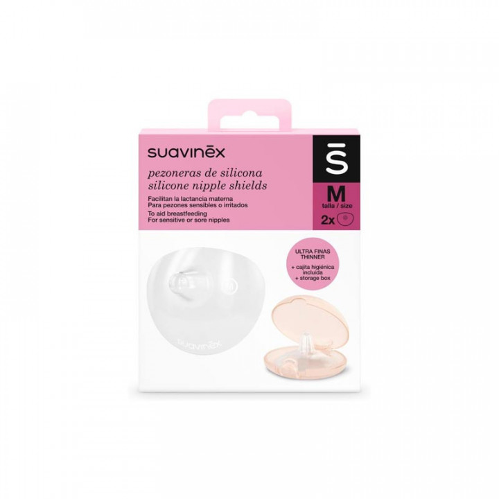 SUAVINEX PEZONERA SUAVINEX SILICONA TALLA M 2 U