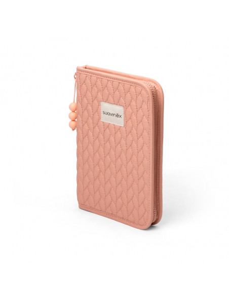 SUAVINEX PORTADOCUMENTOS COLOR ROSA