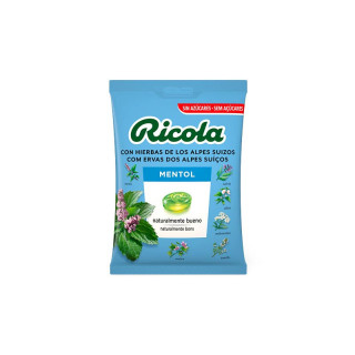 RICOLA CARAMELOS SIN AZUCAR 1 BOLSA 70 G SABOR MENTOL