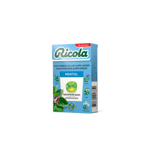 RICOLA CARAMELOS SIN AZUCAR MENTOL CAJA 50 G