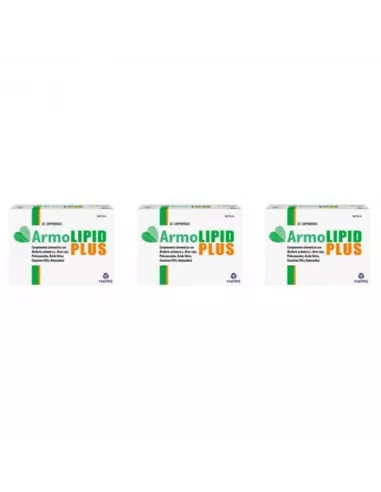 Armolipid Plus 3 Envases 20 Comprimidos Pack