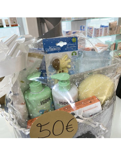 Cesta Personalizada de Bebé Pingüino 2