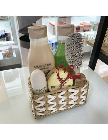 Cesta de Regalo Corporal para San Valentín Mussvital