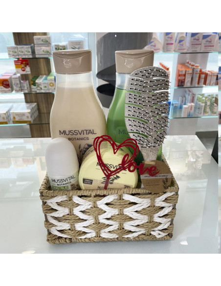Cesta de Regalo Corporal para San Valentín Mussvital