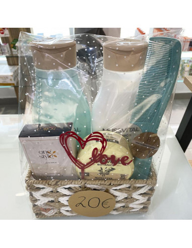 Cesta de Regalo Corporal para San Valentín...
