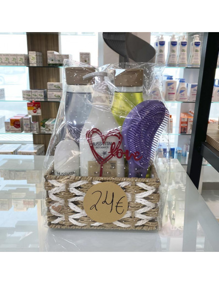Cesta Corporal de Regalo Mussvital y Botica Cosmetics