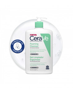 CERAVE GEL LIMPIADOR ESPUMOSO 1 ENVASE 1000 ML