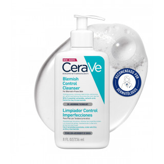 CERAVE LIMPIADOR CONTROL IMPERFECCIONES 1 ENVASE 236 ML