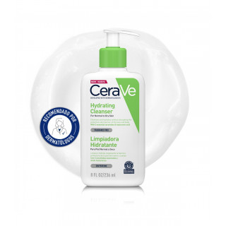 CERAVE LIMPIADORA HIDRATANTE 1 ENVASE 236 ML PIEL NORMAL A SECA
