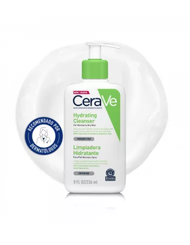 Cerave Limpiadora Hidratante 1 Envase 236 Ml...