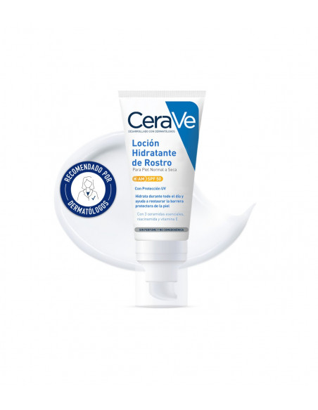 Cerave Locion Hidratante De Rostro Spf 50 1 Tubo 52 Ml