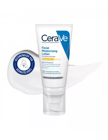 Cerave Locion Hidratante De Rostro Am Filtro...