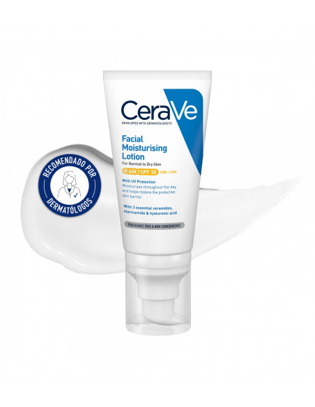 Cerave Locion Hidratante De Rostro Am Filtro Spf 25 1 Envase 52 Ml