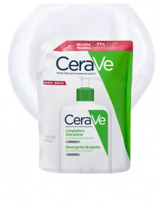 CERAVE LIMPIADORA HIDRATANTE 1 ENVASE 473 ML RECARGA