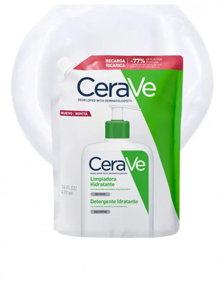 CERAVE LIMPIADORA HIDRATANTE 1 ENVASE 473 ML RECARGA