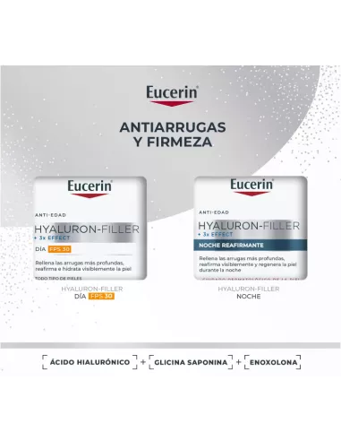 Eucerin Hyaluron Filler Pack Crema Dia Piel...