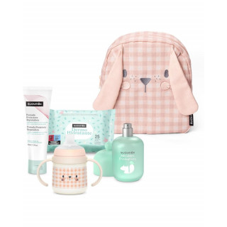 SUAVINEX BABY MY LITTLE BACKPACK CONEJO 1 ENVASE BABY COLOGNE 100 ML + POMADA 1 TUBO 50 ML + TOALLIT