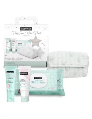 Suavinex Baby Care Wipes Canastilla Pack Blue