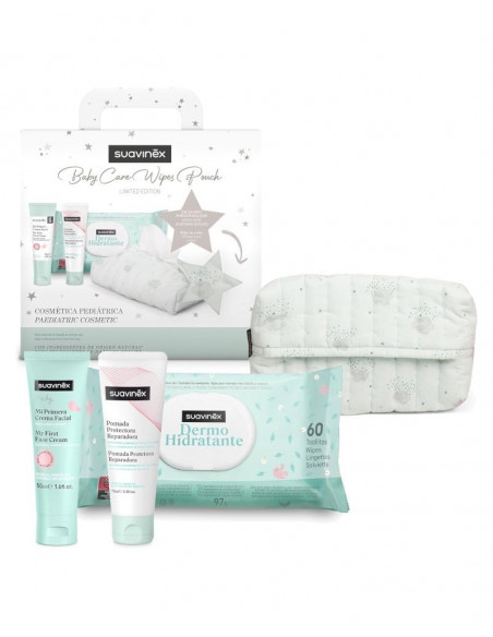 Suavinex Baby Care Wipes Canastilla Pack Blue