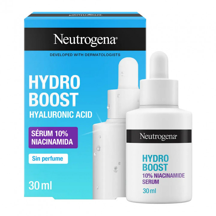 NEUTROGENA HYDRO BOOST SERUM NIACINAMIDA 1 ENVASE 30 ML