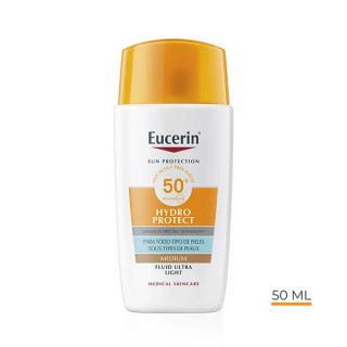 EUCERIN SUN HYDROPROTECT FLUIDO ULTRA LIGHT SPF 50+ 1 TUBO 50 ML TONO MEDIO