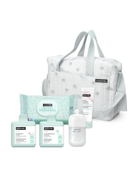 SUAVINEX PEDIATRIC BOLSO PASEO AZUL WELCOME BABY CARE SET DREAMS