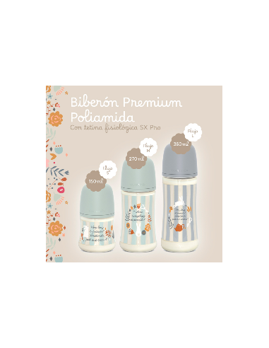 SUAVINEX PREMIUM BIBERON COUTURE  POLIAMIDA...