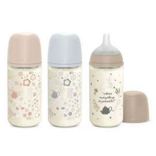 SUAVINEX BIBERON DE VIDRIO CON BOCA ANCHA DE 240 ML
