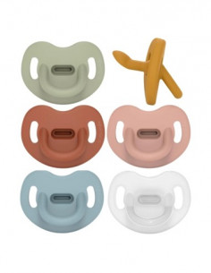 SUAVINEX CHUPETE TETINA SILICONA ANATOMICA SUAVINEX 0-6 M