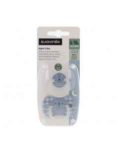 SUAVINEX CHUPETE SILICONA T FISIOLOGICA SUAVINEX FUSION...