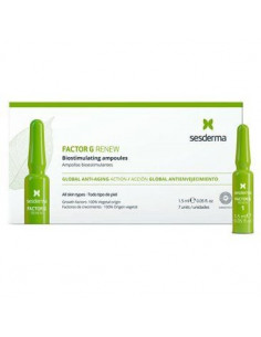 SESDERMA FACTOR G RENEW 7 AMPOLLAS 1,5 ML