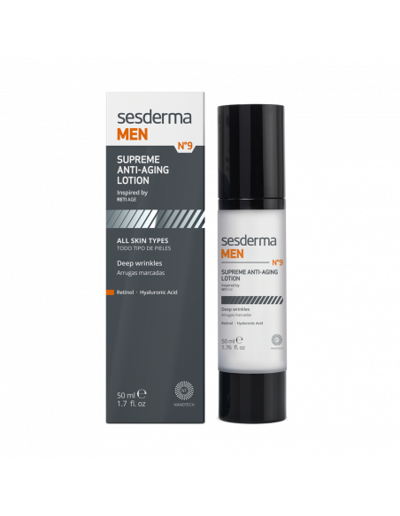SESDERMA MEN SUPREME LOCION FACIAL ANTIENVEJECIMIENTO 1 ENVASE 50 ML