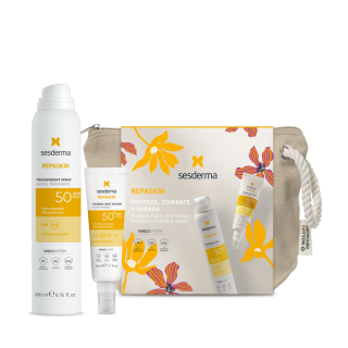 SESDERMA REPASKIN PACK TRANSPARENT SPRAY + FLUIDO INVISIBLE 50+